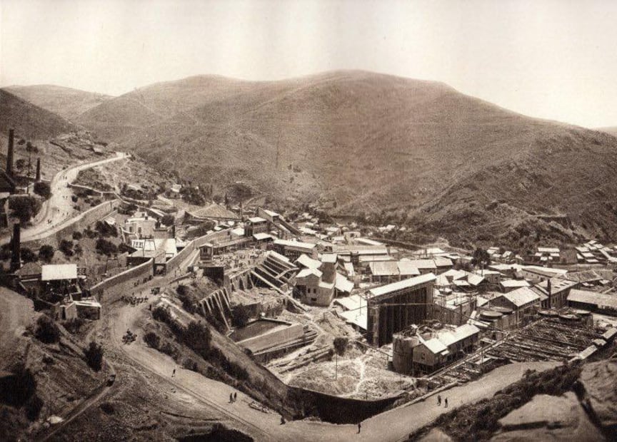 Mina de Loreto en 1920 I Foto: A quien corresponda