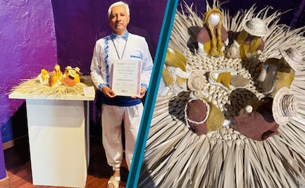 Artesano hidalguense triunfa en el Concurso Nacional de Nacimientos Mexicanos 2025