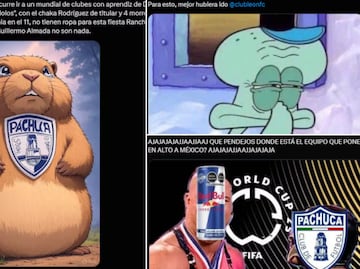 Pachuca cae en su debut del Mundial de Clubes y desata ola de memes en redes sociales