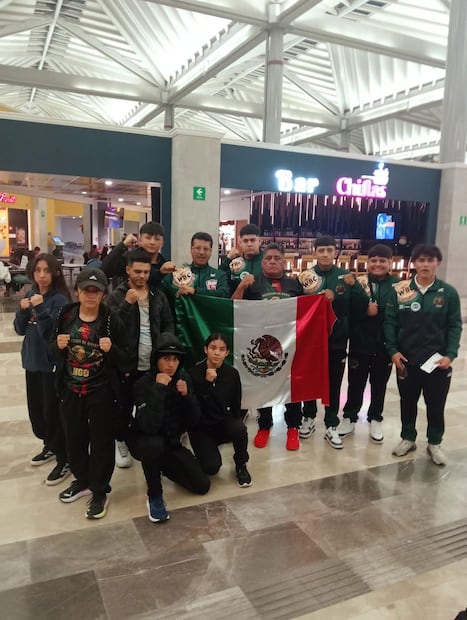Boxeadores de Mineral de la Reforma participan en torneo mundial amateur del WBC | Foto: cortesía