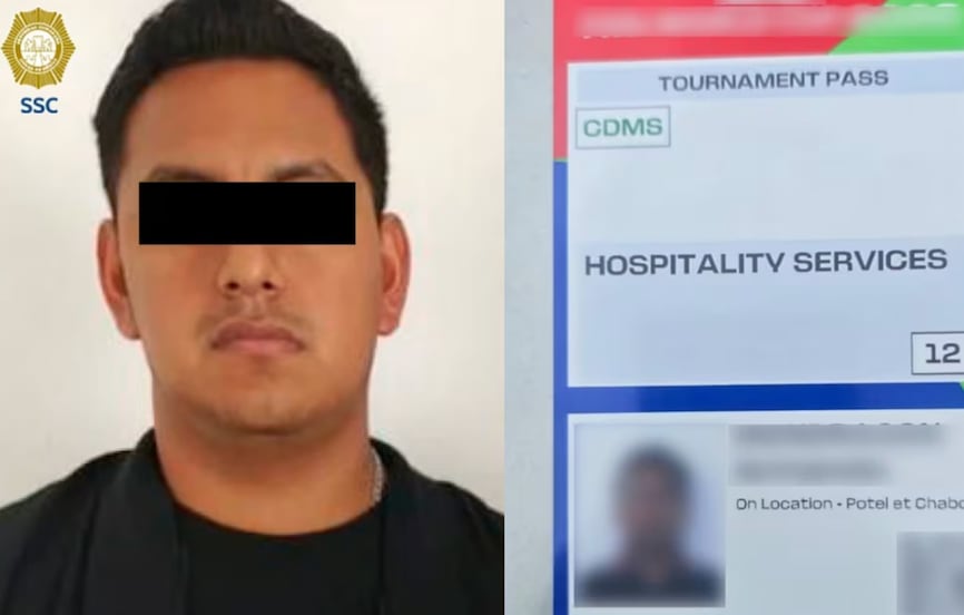 Detienen a joven por presuntamente rentar acreditación para ingresar al Estadio Ciudad de México