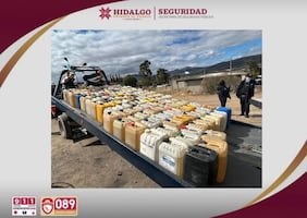SSPH asegura más de 39 mil litros de combustible en operativos recientes