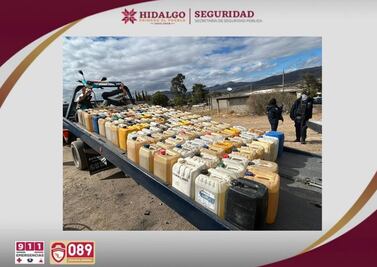SSPH asegura más de 39 mil litros de combustible en operativos recientes