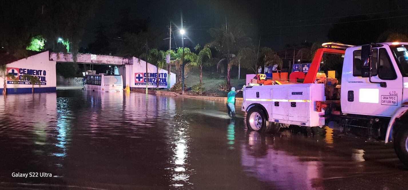Lluvias intensas causan estragos en Tula y Tepeji | Foto: especial
