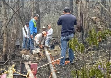 Incendio en Juárez Hidalgo se concluyó; se valoran daños