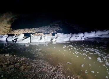 Activan alerta en Tula por desbordamiento del canal El Salto Tlamaco
