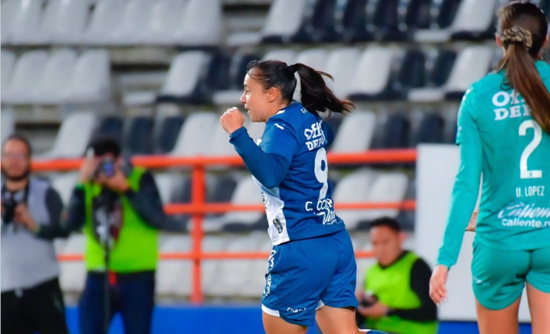 Charlyn Corral marcó el gol del triunfo I Foto: X Pachuca femenil