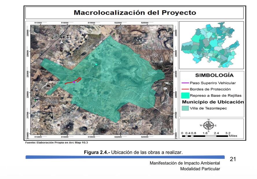 Foto: Estudio de Manifestación de Impacto Ambiental