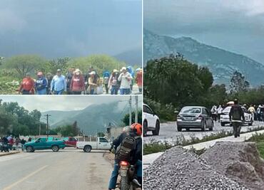 Se manifiestan contra alcalde de Cardonal y se lo llevan caminando a la localidad
