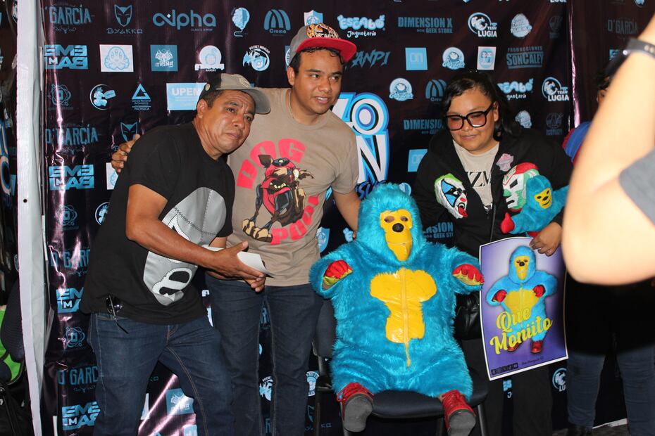 Entre “Kemonito” y “Don Changuito” | Foto: Cinthya Carabajal
