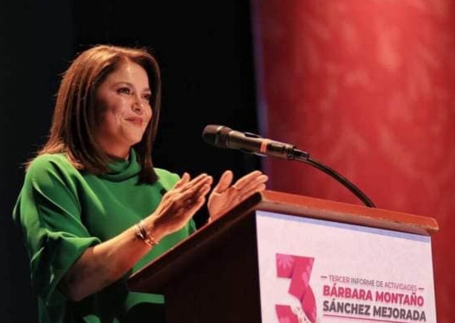 Bárbara Montaño Sánchez Mejorada, presidenta del Sistema para el Desarrollo Integral de la Familia (DIF) municipal de Pachuca Foto: DIF Pachuca