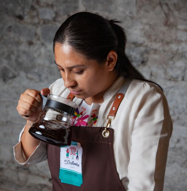 Miriam Montes Ortiz, barista hidalguense I Foto: cortesía