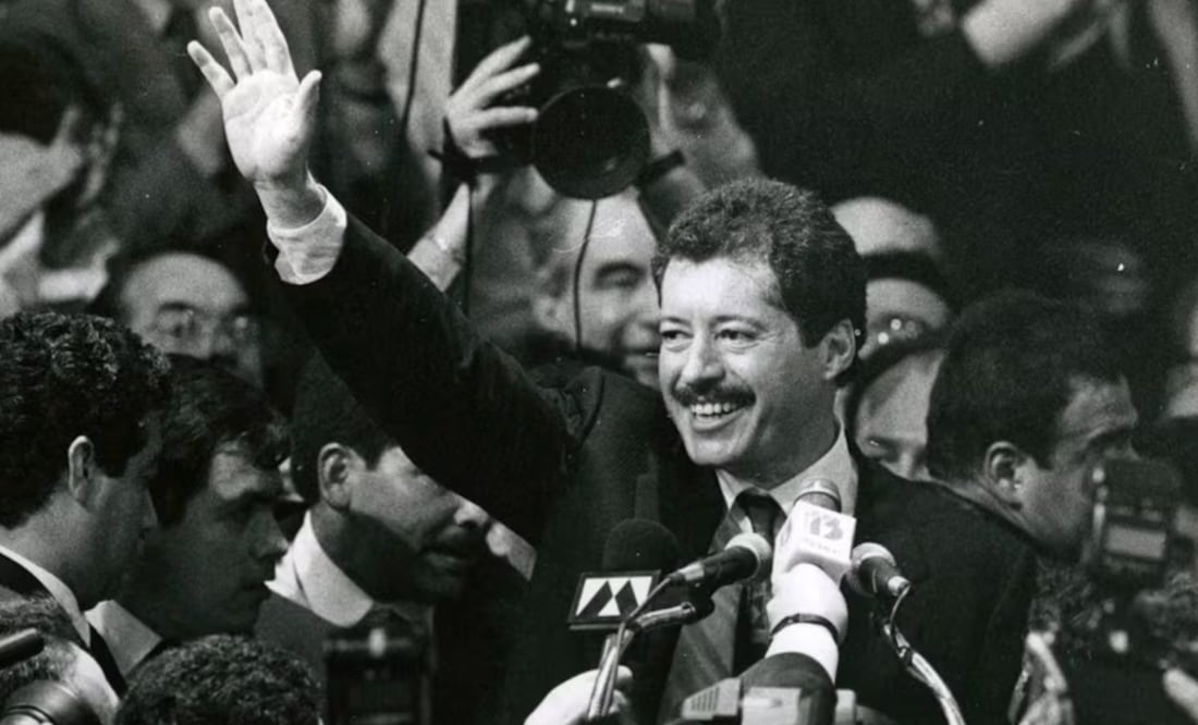 El excandidato presidencial del PRI, Luis Donaldo Colosio Murrieta en una imagen de archivo . Foto: Archivo / Fototeca / EL UNIVERSAL