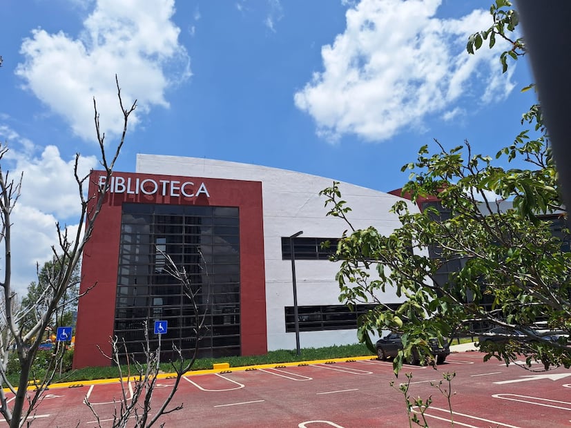 Biblioteca Central Ricardo Garibay, un espacio renovado para el aprendizaje y la inclusión en Pachuca | Foto: Cinthya Carbajal