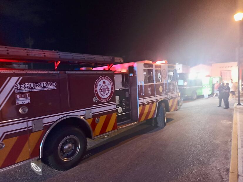 Incendio en Mineral de la Reforma; Bomberos y Protección Civil actúan rápidamente | Foto: SSPH
