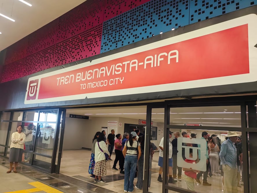 Tren Buenavista-AIFA I Foto: Josué Ortiz Vázquez