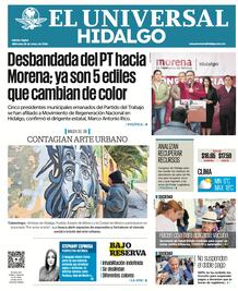 Portada El Universal Hidalgo 28/1/26