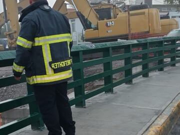 Continúa monitoreo del río Tula en Ixmiquilpan.