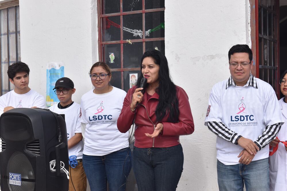 Yanet Fernández, presidenta municipal de Santiago Tulantepec I Foto: Especial