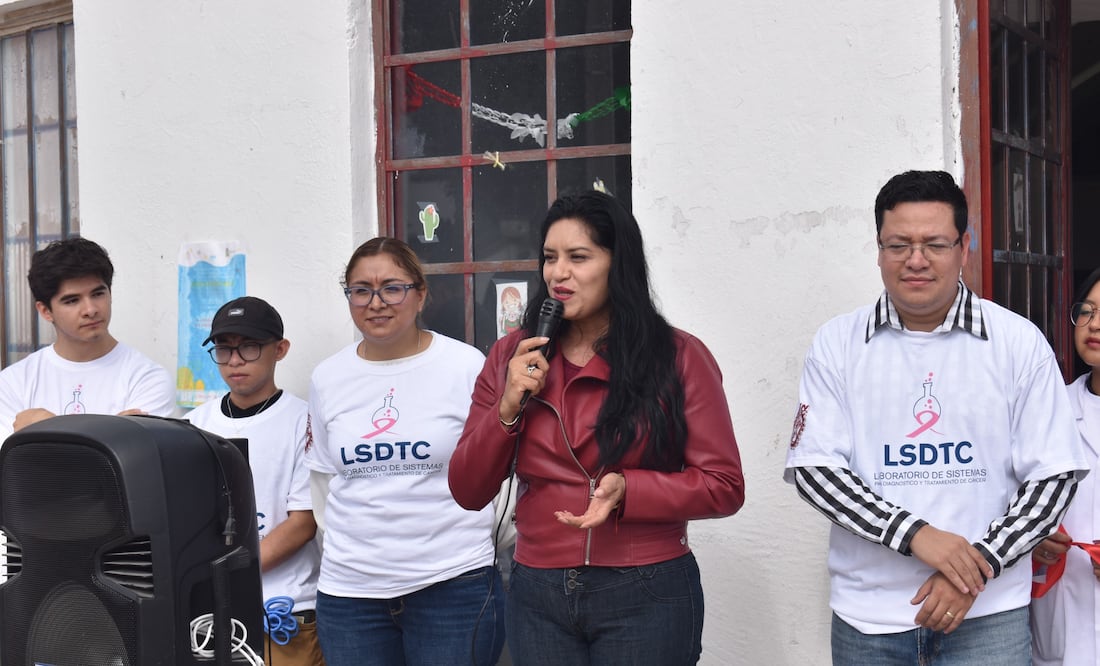 Yanet Fernández, presidenta municipal de Santiago Tulantepec I Foto: Especial