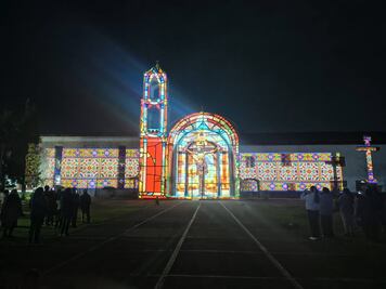 Acaxochitlán alista espectáculo de video mapping para Semana Santa