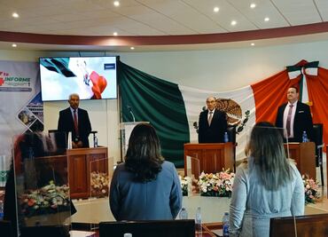 Entrega Eusebio Hernández el cuarto informe de Gobierno de Tulancingo