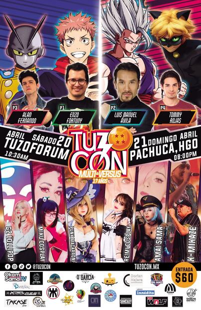 Tuzocón de Pachuca 2024: celebrando 17 años de pasión friki en el Centro de Convenciones Tuzoforum | Cortesía