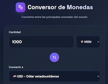 ¿Dólares a pesos? Conversor de monedas 