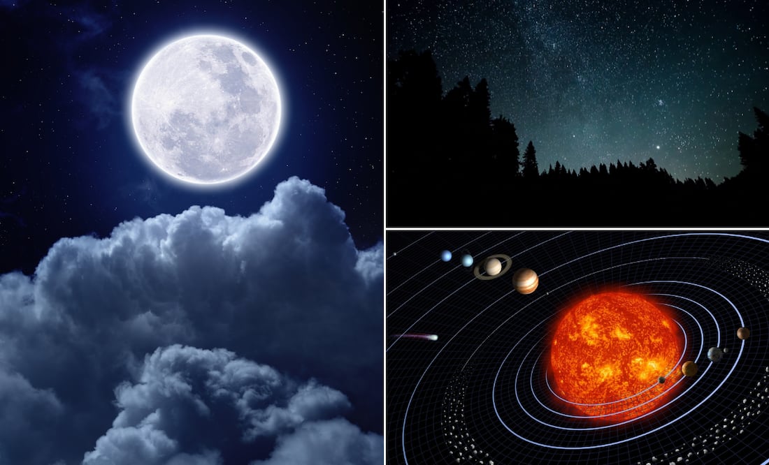 Prepárate para un espectáculo celeste con lluvias de meteoros, fases lunares y conjunciones planetarias en agosto.