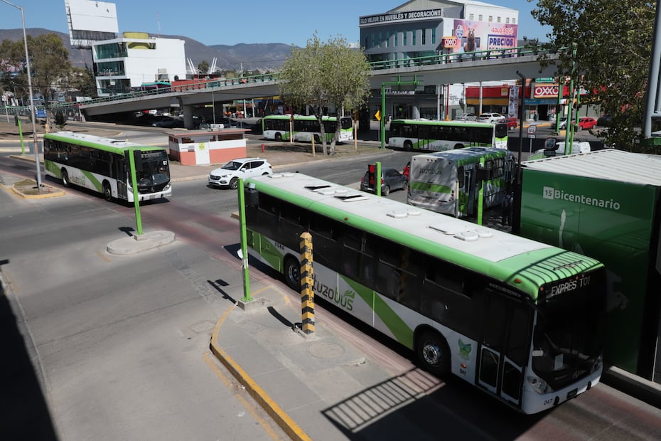 Tuzobús tendrá conexión con el tren AIFA-Pachuca y analizan uso de camiones eléctricos | Foto: Luis Soriano