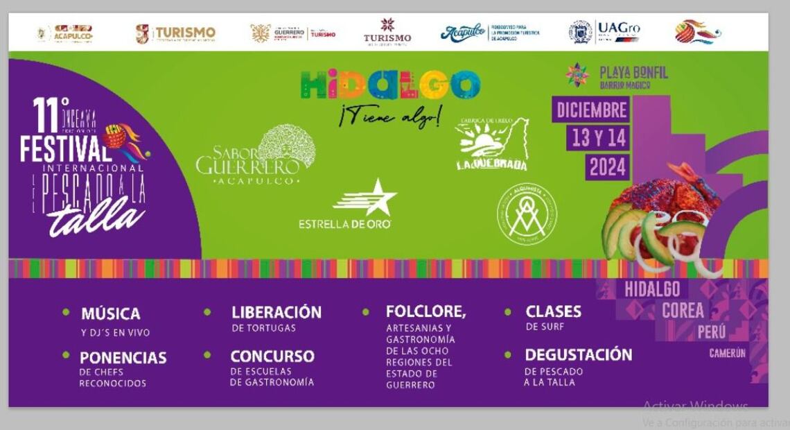 Playa Bonfil será el epicentro de la cultura y gastronomía en diciembre | Cortesía: Secturh