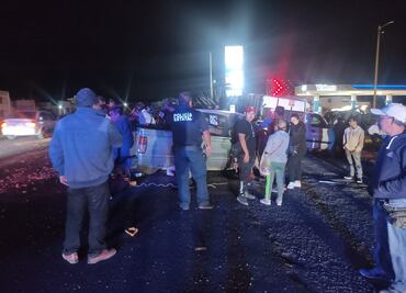 Choque por Xochihuacán deja cuatro heridos graves