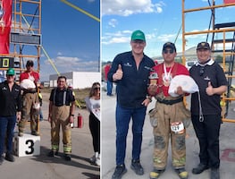 Bombero de Santiago Tulantepec obtiene tercer lugar en competencia nacional IRONGUY