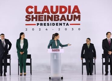 Claudia Sheinbaum presenta a la tercera parte de su gabinete