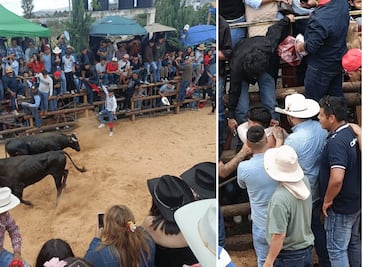 Video: Cuatro personas con cornadas y cinco lesionados saldo de la Santiagada