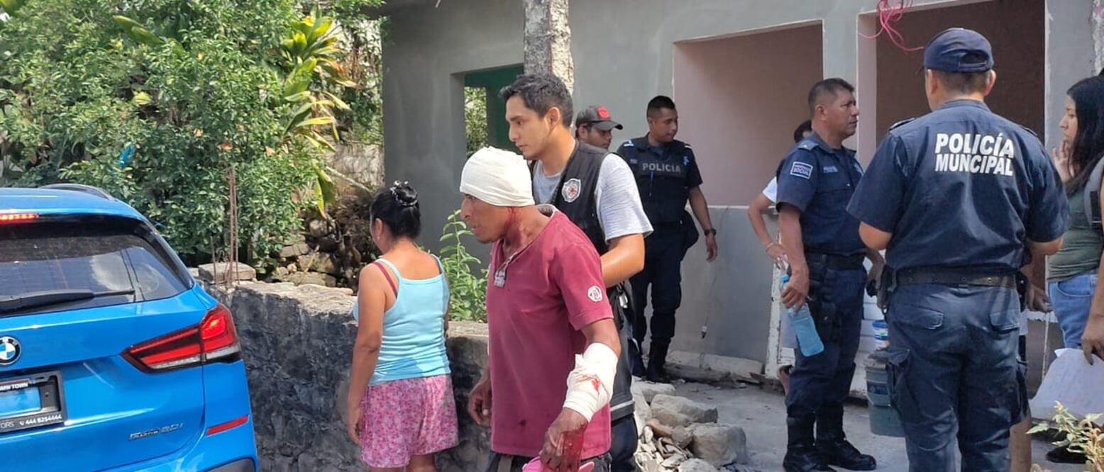 Tras una discusión un hombre fue herido con un machete Foto: Francisco Bautista