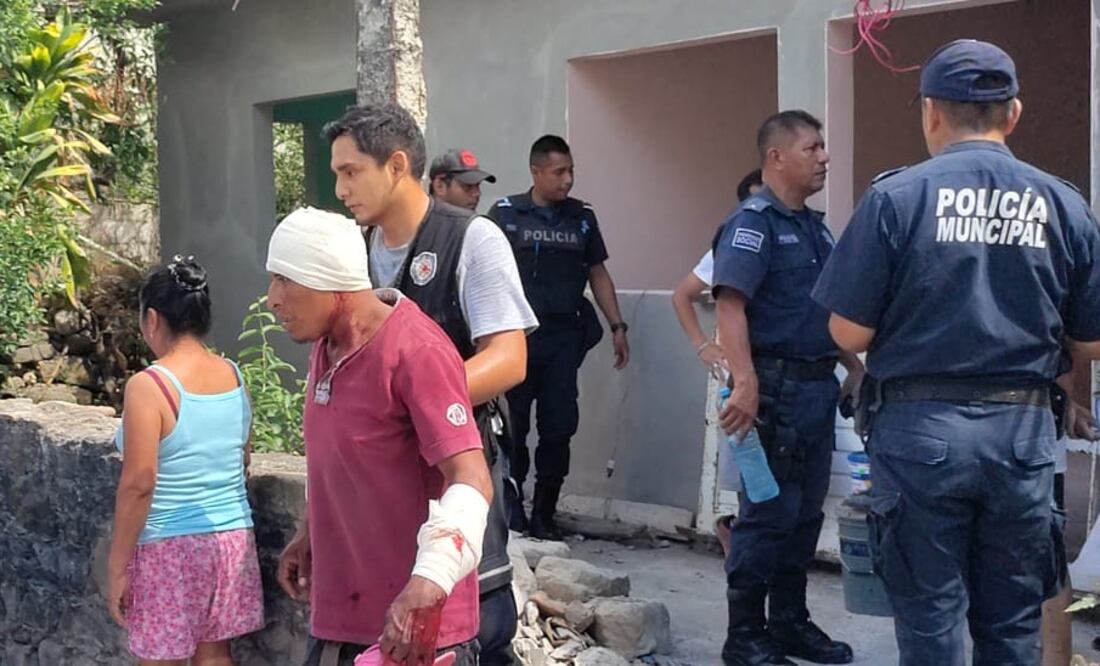 Tras una discusión un hombre fue herido con un machete Foto: Francisco Bautista