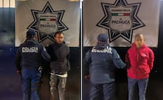 Recuperan motocicleta robada y detienen a dos personas en Pachuca
