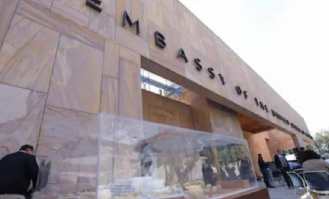 Embajada de EU alista apertura de nueva sede en Miguel Hidalgo. Foto: Fernanda Rojas / EL UNIVERSAL