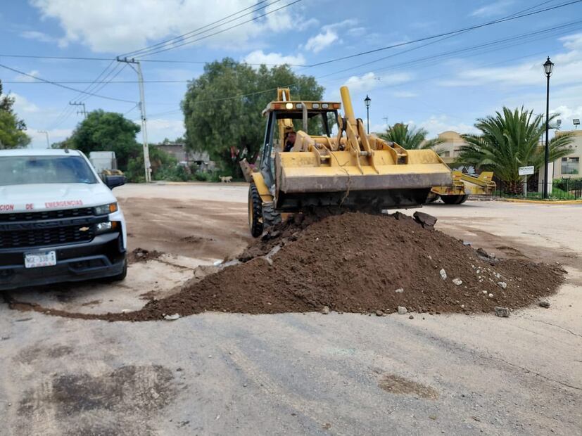 Las fuertes lluvias siguen causando afectaciones en Tizayuca | Foto: especial