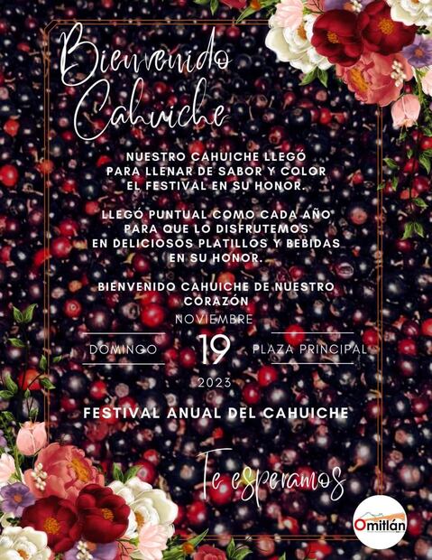 Se acerca el Festival Anual del Cahuiche en Omitlán | Cortesía