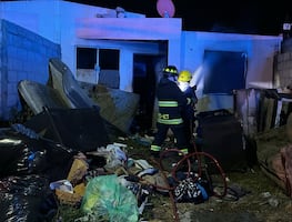 Se incendia vivienda en fraccionamiento Virreyes