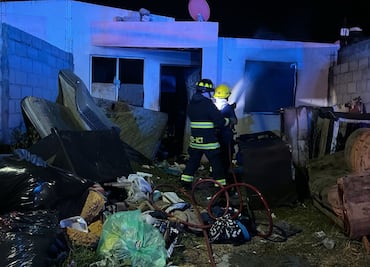 Se incendia vivienda en fraccionamiento Virreyes