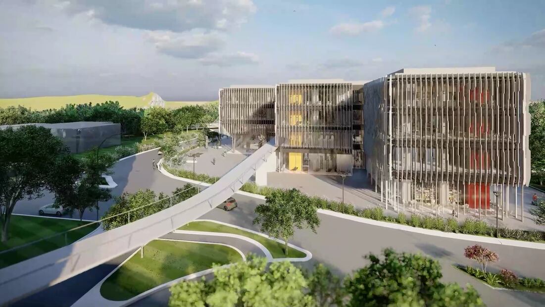 UAEH impulsa la construcción de una innovadora Biblioteca Central en la Ciudad del Conocimiento | Foto: UAEH