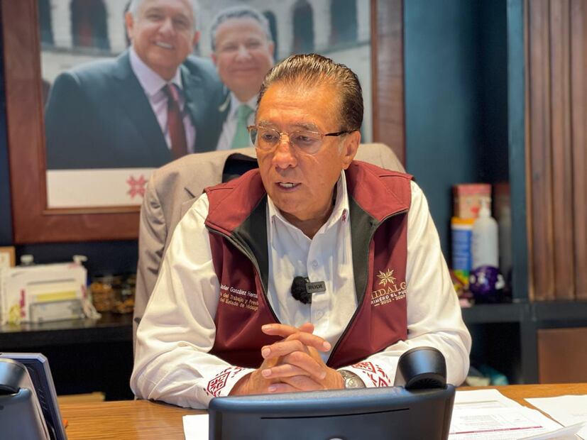 Óscar González Hernández, Secretario de Trabajo y Previsión Social de Hidalgo I Foto: Marco Carrillo