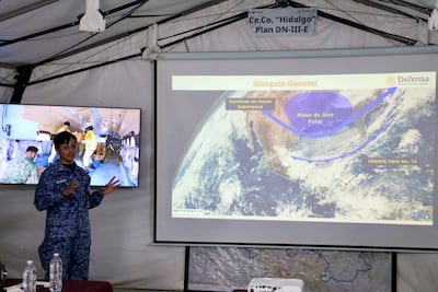 Frente frío No. 13 provoca lluvias intensas y bajas temperaturas en la Huasteca y Sierra Otomí-Tepehua