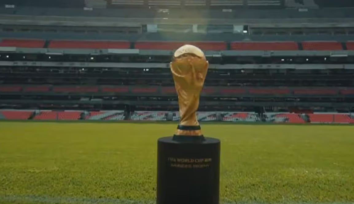La Copa del Mundo en el estadio Banorte / Foto: Captura de pantalla