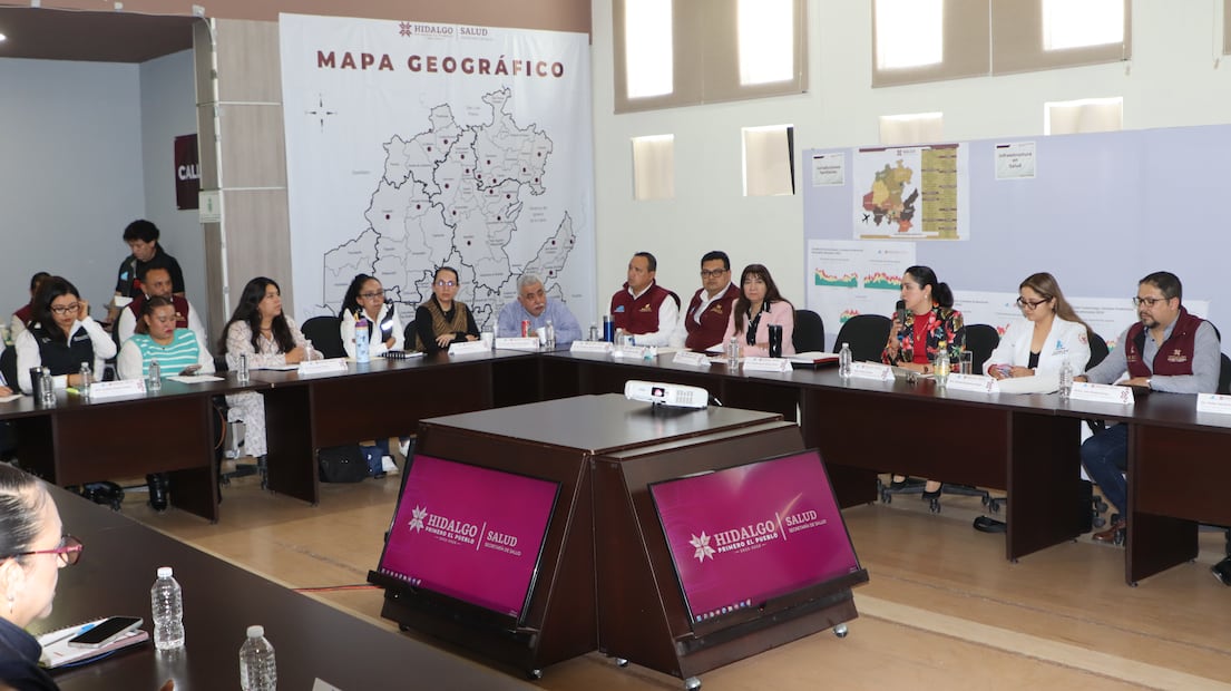 Hidalgo refuerza estrategia ante riesgos epidemiológicos | Foto: SSH