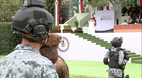Guardia Nacional celebra su sexto aniversario en Campo Marte