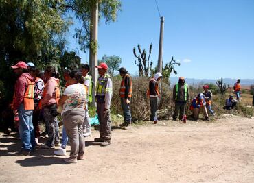 Se manifiestan “pepenadores” en relleno El Huixmí; bloquearon el paso de camiones